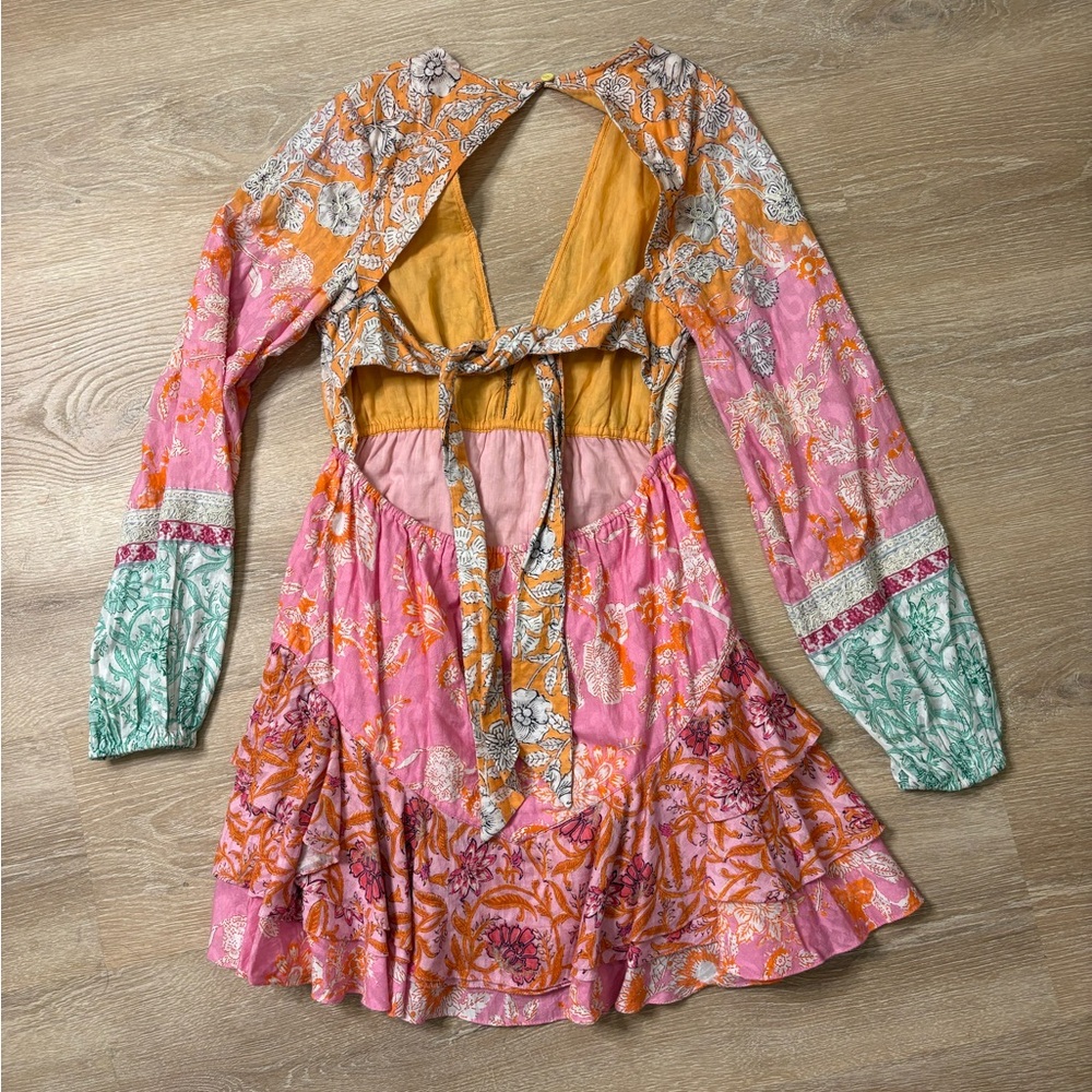 HEMANT & NANDITA Sidra Mini Dress - Picture 4 of 7